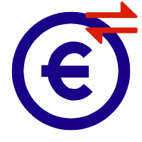 USD in EUR Umrechner
