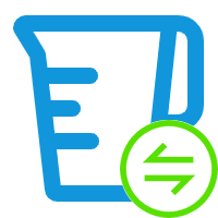 Pfund in Tassen Umrechner