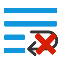 Zeilenumbrueche in Leerzeichen umwandeln