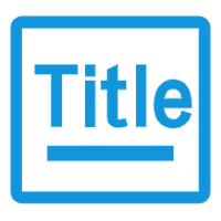 Text in Titelschreibweise umwandeln