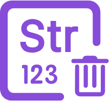 Zufaellige Buchstaben aus Woertern entfernen