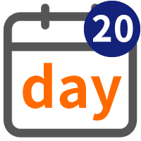 20 Tage ab Heute