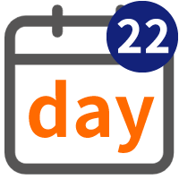 22 Tage ab Heute