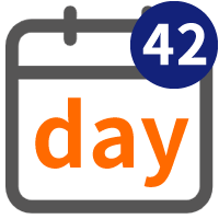 42 Tage ab Heute