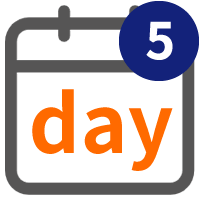 5 Tage ab Heute