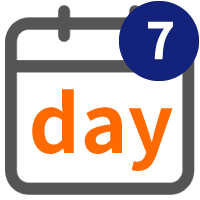 7 Tage ab Heute